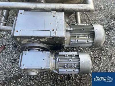 USED Stainless Fabrication 650 Gal SFI Twin Motion Kettle, 304 S/S, 15/150#