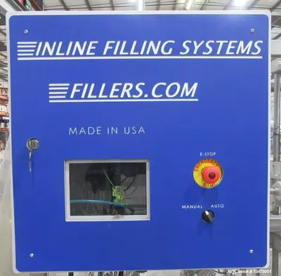 Used Inline Filling Systems 14-Head Automatic Inline Pressure Filler