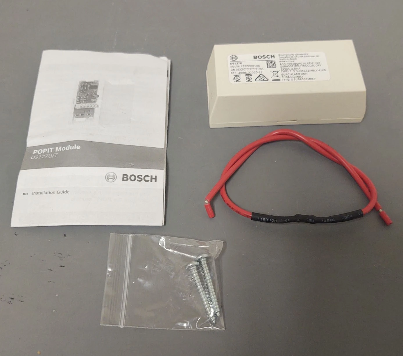NEW Bosch D9127U