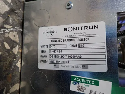 Used BONITRON M3775RKH020A Resistors Ohio US | HGR 24 #1004434