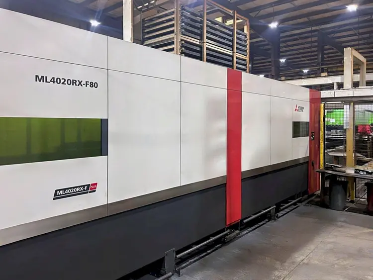 Used 2018 MITSUBISHI ML4020RX-F80 Laser Cutters | Machine Factory Outlet #1267056