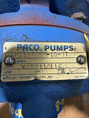 USED Paco GPC-15705M-10-3T