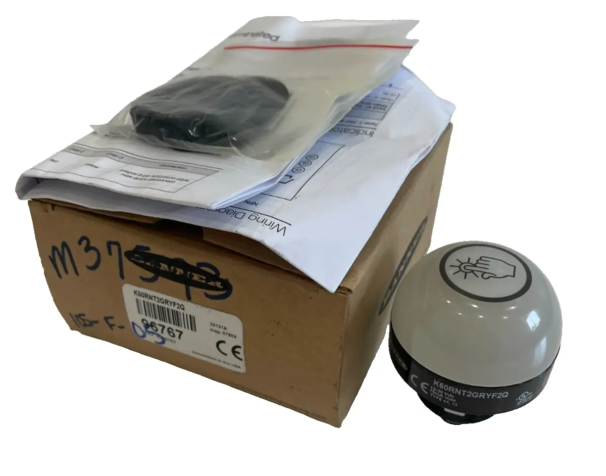 NEW BANNER K50RNT2GRYF2Q EASY LIGHT TOUCH SENSOR