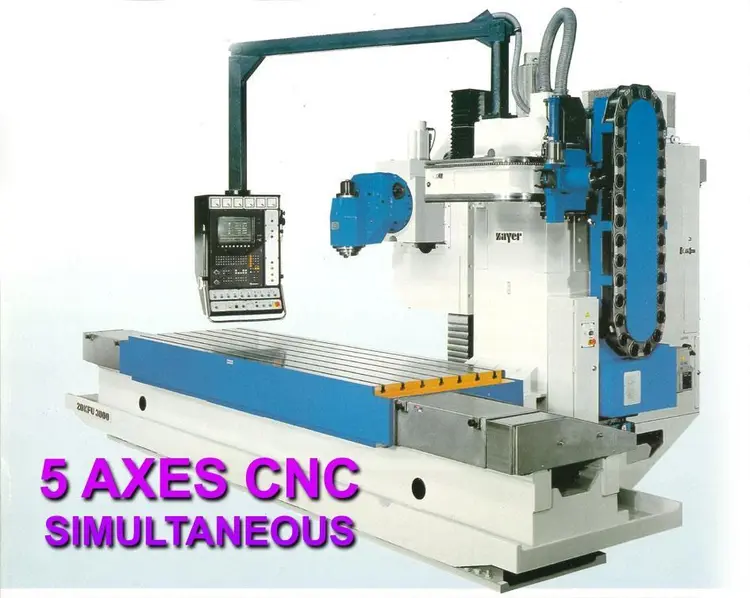 Used ZAYER X: 2700 - Y: 1200 - Z: 1000 MM CNC Bed Type Mills | Apt International N.V #364629