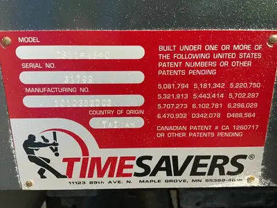 Used TIMESAVERS INC 2315450 Wide Belt Sanders Ohio US | HGR 24 #1485358