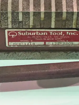 USED SUBURBAN TOOL INC. MCB-1218