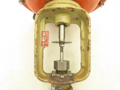 H.D. Baumann 32-24 331 Diaphragm Control Valve 1/2" Threaded 250 Bronze 5-15 PSI