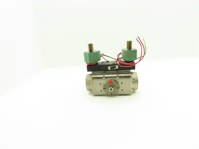 Ferguson Asco 80DA0375 27BC Pneumatic Valve Actuator 3 Way 116psi 120VAC 1" NPT