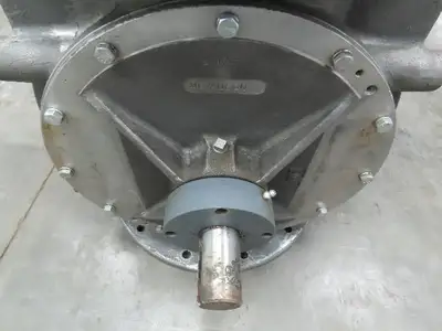Buhler Miag USP-50 Rotary Airlock Feeder Valve 316SS 10x10" Round Flange 16" OD