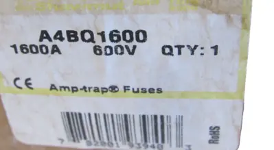 NEW FERRAZ SHAWMUT A4BQ1600 FUSE 1600A 600V