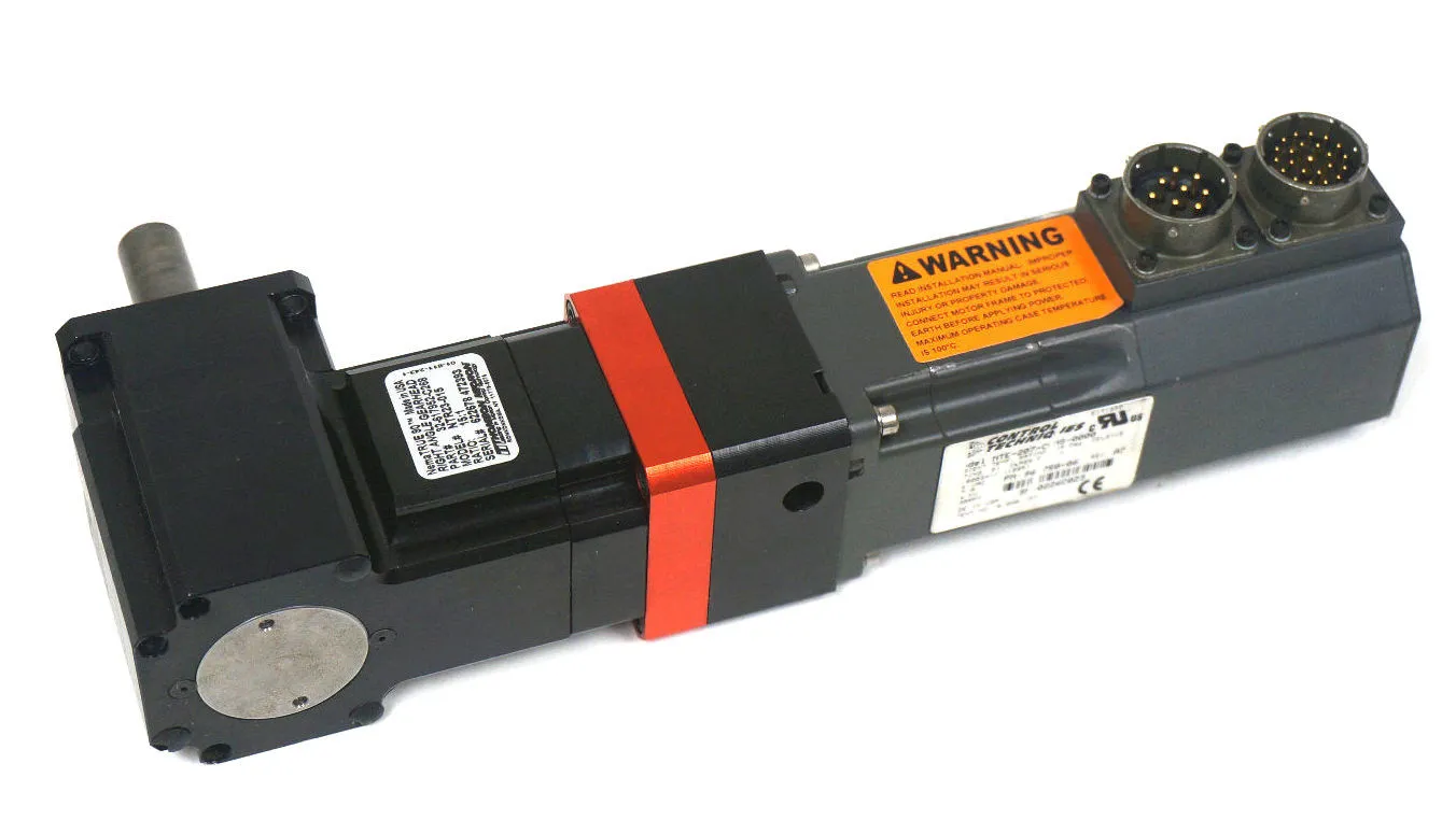USED CONTROL TECHNIQUES NTE-207-CONS-0000 SERVO MOTOR W/ THOMSON 32-617952-C268