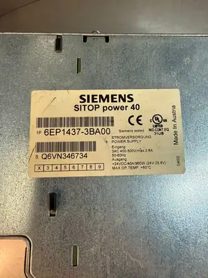 Siemens 6EP1437-3BA00, Sitop Power 40 (5.2.4)
