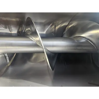 Used 9" dia. Stainless Steel Thomas Conveyor Co Screw Auger Conveyor - 11'-6"L