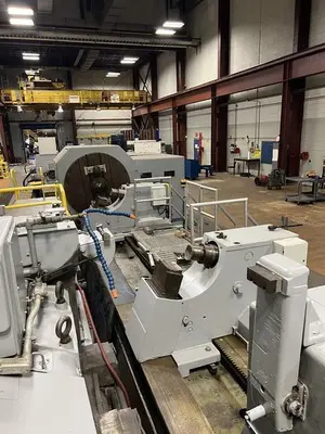 WEMEX HECKERT 1700mm (67") x 8000mm (26')  Roll Grinder Model SAXW-1600/2 (14657) GRINDERS, ROLL | Machinery International LLC (5)