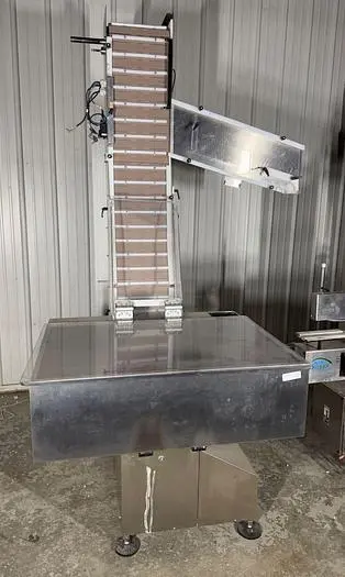 Used 2013 NJM PACKAGING BTORQCA-AO1 CAP HOPPER/ELEVATOR/SORTER Cap Feed Hopper Elevator Oregon US | Ager Tank & Equipment Co. #1060501