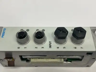 USED FESTO ELECTRICAL INPUT MODULE 8-INPUTS 175555