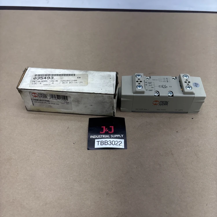 New | in-Stock Metal Work 7051011100 Valves/Fittings Indiana US | J&J Industrial Supply #715016