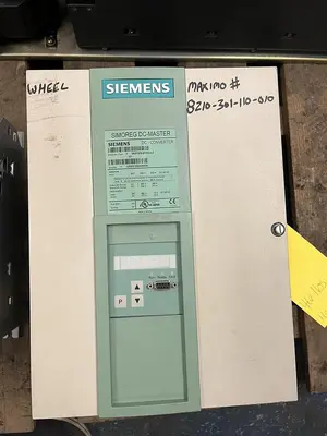 Used SIEMENS 6RA7078-6FV62-0-Z Variable Speed Drives Ohio US | Surplus Asset Holdings #1207075