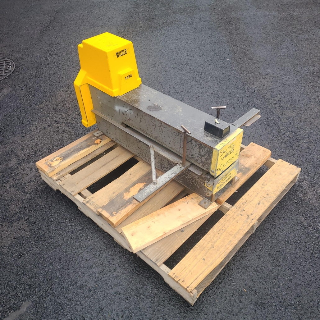 U14658C Used Wilder 1424 slitter