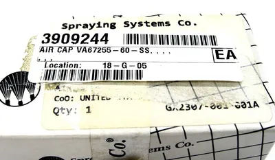 NEW SPRAYING SYSTEMS CO. VA6725560SS