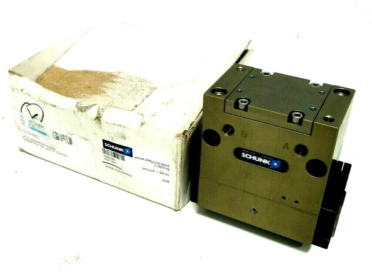 NEW SCHUNK 0340380 PNEUMATIC PARALLEL GRIPPER