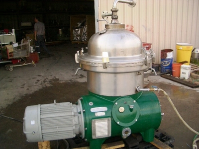 Westfalia SA 40-02-576 separator, 316SS.