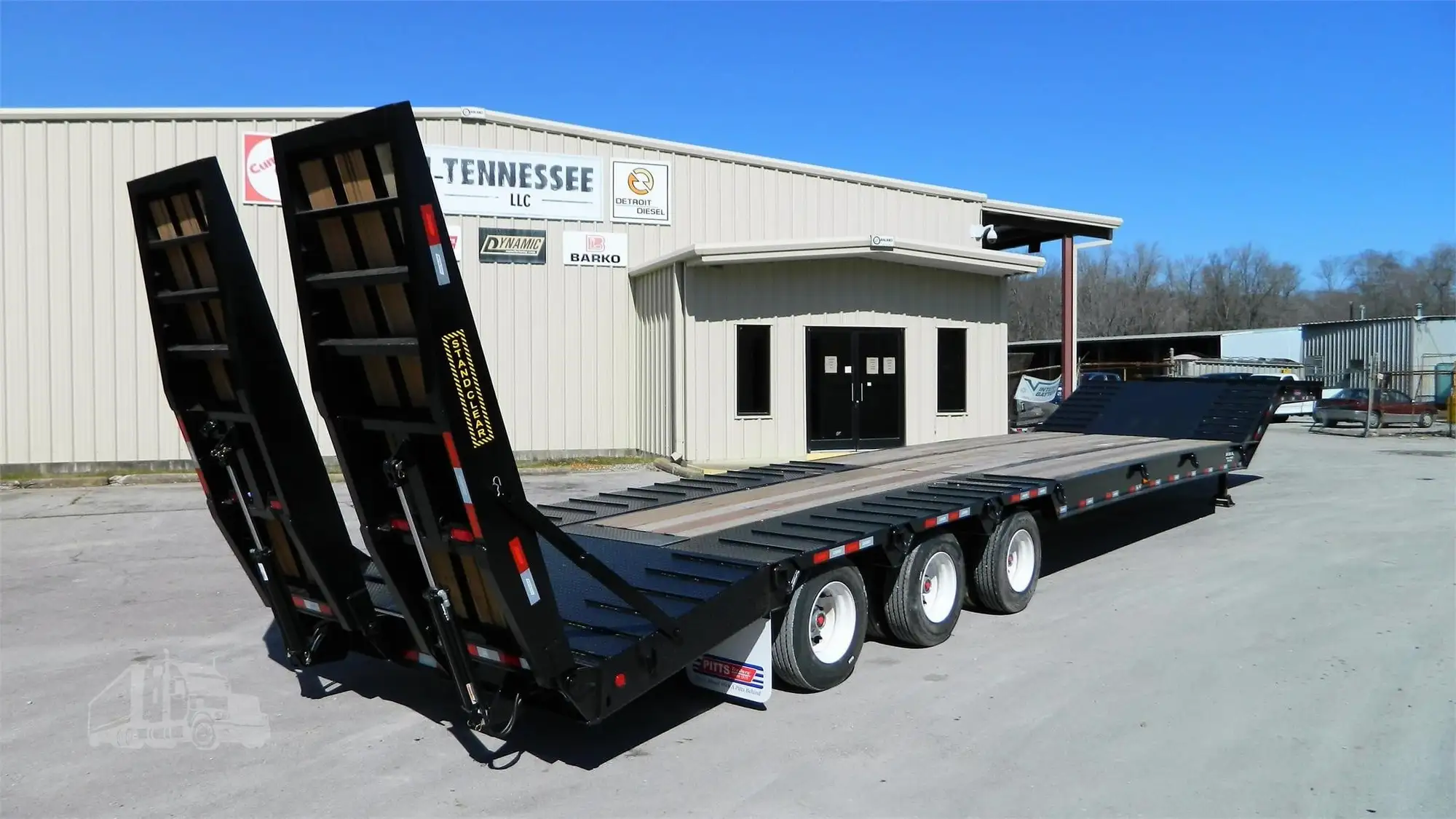 New | in-Stock 2026 PITTS LB51-33CS Lowboy Trailers Tennessee US | LMI Tennessee LLC #1505006