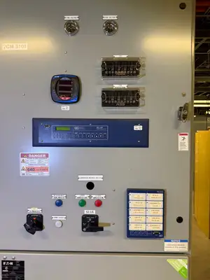 15kV Switchgear Lineup MVS Load Break Controller, 2000 Amp