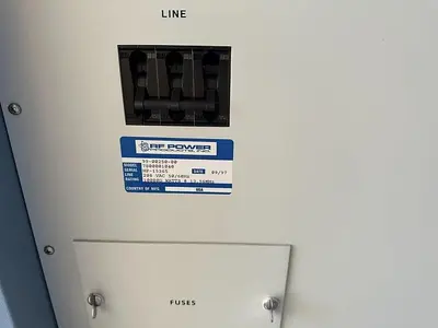 RF POWER PRODUCTS 99-00250-00 POWER SUPPLY GENERATOR
