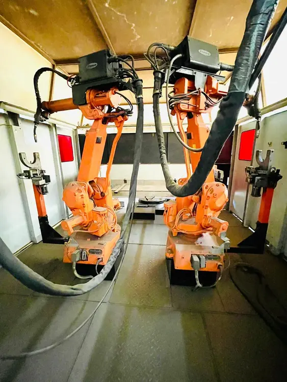 Used 2006 ROBOLUTION 2X ABB IRB 2400L Robotic Welding Cells CZ | Amaron s.r.o. #1068089