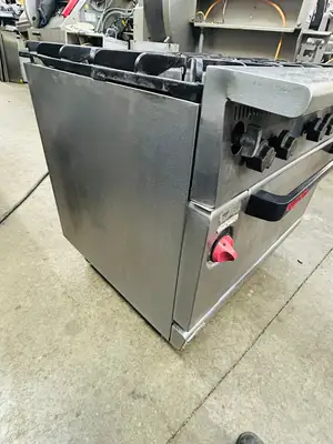 Vulcan G36L Natural Gas 6-Burner Stove/Range with Oven Fully Refurbished