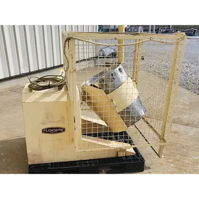 Used 30 Gal Floataire Stainless Steel Rotary Drum Handler Tumbler Mixer