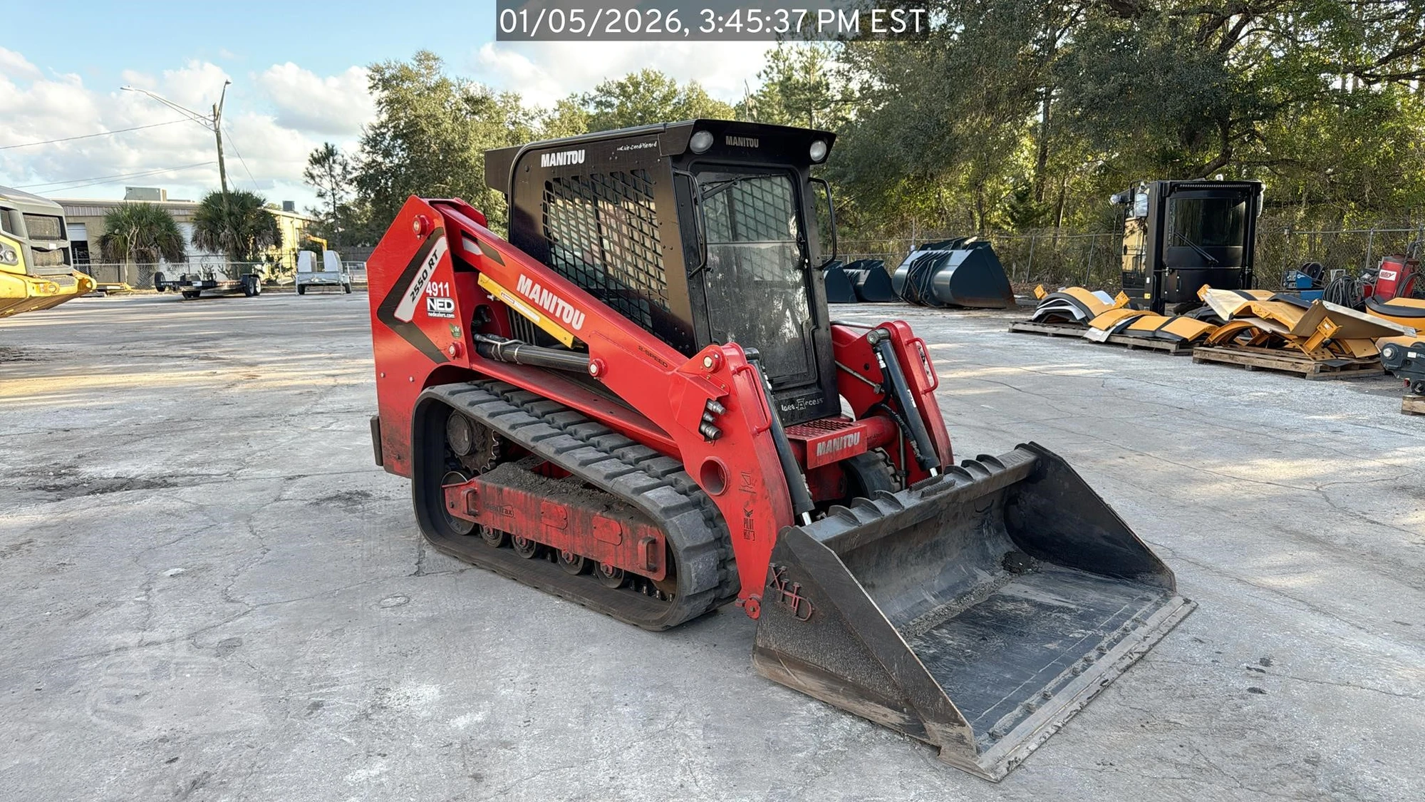 Used 2024 MANITOU 2550RT Skid Steer Loaders Florida US | National Equipment Dealers #1518531