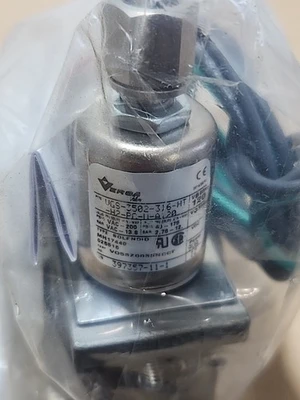NEW Versa Valves VGS-3502-316-HT-H2-PC-U-A120