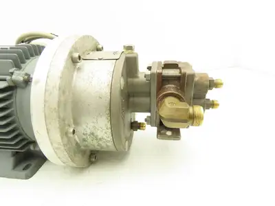Isochem Pulsafeeder GM4-KCT-KKS Stainless Rotary Gear Pump .5Hp 1670rpm 460V 3PH