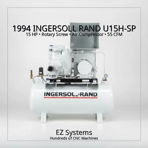 Used 1994 INGERSOLL RAND U15H-SP Rotary Screw & Sliding Vane Air Compressors Oregon US | [EZ] EZ Systems #1786850