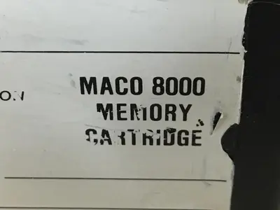 USED BARBER COLMAN MACO 8000