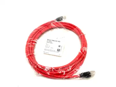 New | in-Stock BOSCH REXROTH SERCOS III BUS CABLE 4-PIN STRAIGHT RKB0021/005,0 Cable & Wire | Maverick Industrial Sales #1104152