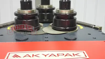 New | in-Stock 2021 AKYAPAK APK 61 Angle Bending Rolls Michigan US | Vander Ziel Machinery Sales #480202