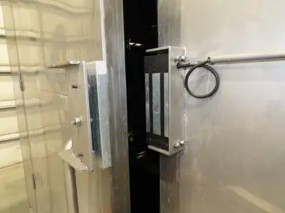 IDD Process Packaging Stainless Bulk Dryer System 52x120x96" ID 20kw Blowers x3