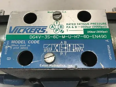 USED VICKERS DG4V-3S-6C-M-U-HL7-60-EN490