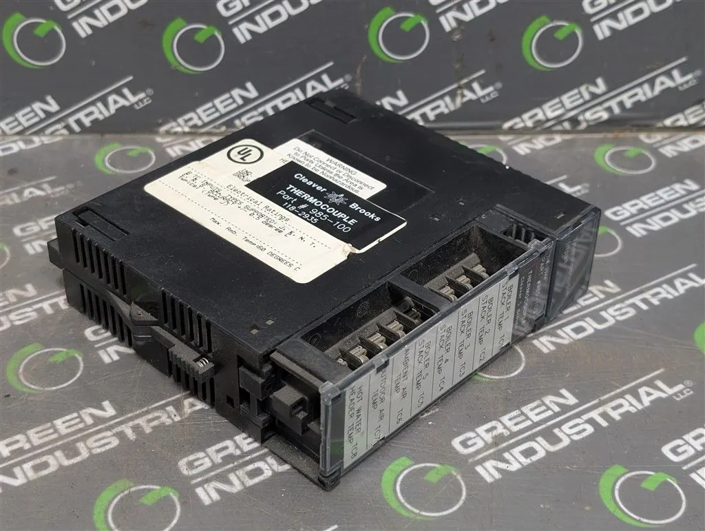 Cleaver Brooks CB Hawk Thermocouple Module 985-100 Used 118-2935 Thermo Couple