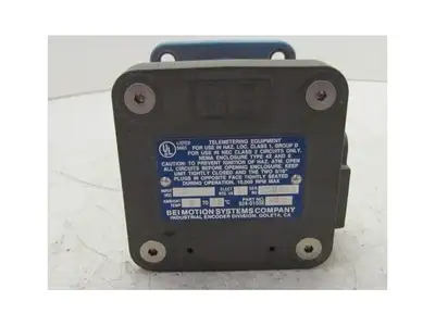 BEI Industrial Encoder M/N H38D-3140-T2-AB2C-7406M12-LED-SC-UL P/N 924-01036-354
