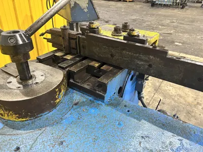 1.25" PINES MODEL #1-1/4 HIGH SPEED  ROTARY HYDRAULIC BAR, TUBE & PIPE BENDER, DIAL A BEND V CONTROL: STOCK #22683