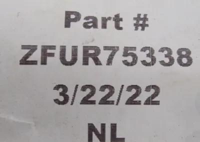 NEW CRYOVAC 75338 SEAL BAR ASSY 470849 ZFUR75338 19"
