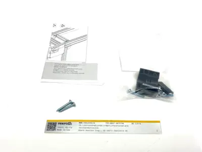 USED BOSCH REXROTH SWITCH BRACKET FOR A 12MM SENSOR FOR STOP GATE INSTALL