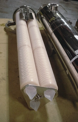 USED CARTRIDGE FILTER BY PALL TRINITY PART# SANW1L09G31H