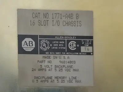 USED ALLEN BRADLEY 1771-A4B-B