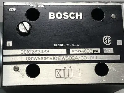 USED BOSCH 081WV10P1V1012WS024/00D51