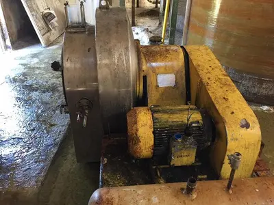Centrifuge, Pusher, Siebtechnik, H-400, 316 S/st, 16" Dia #C737120